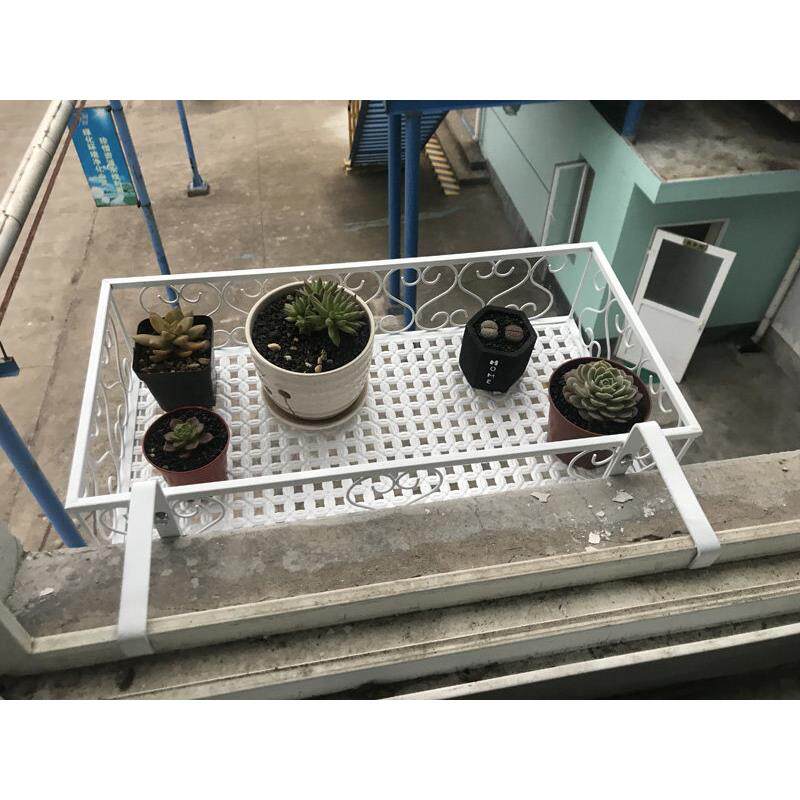 加粗加厚金属花架窗外多肉植物架 可客制化欧式铁制花几