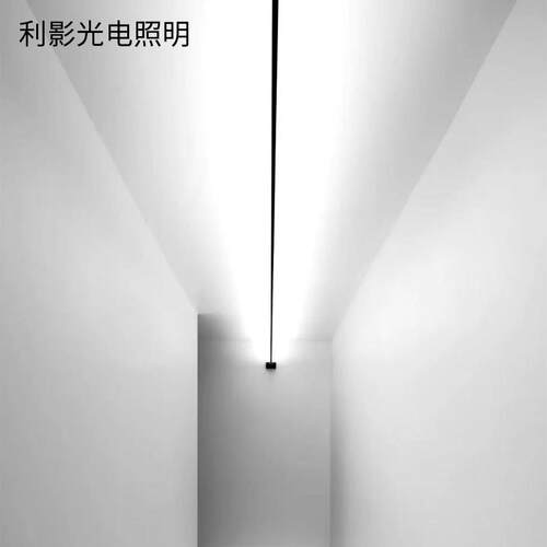 天际线led线性灯线条灯过道网红灯创意客厅设计师钢带灯防眩光