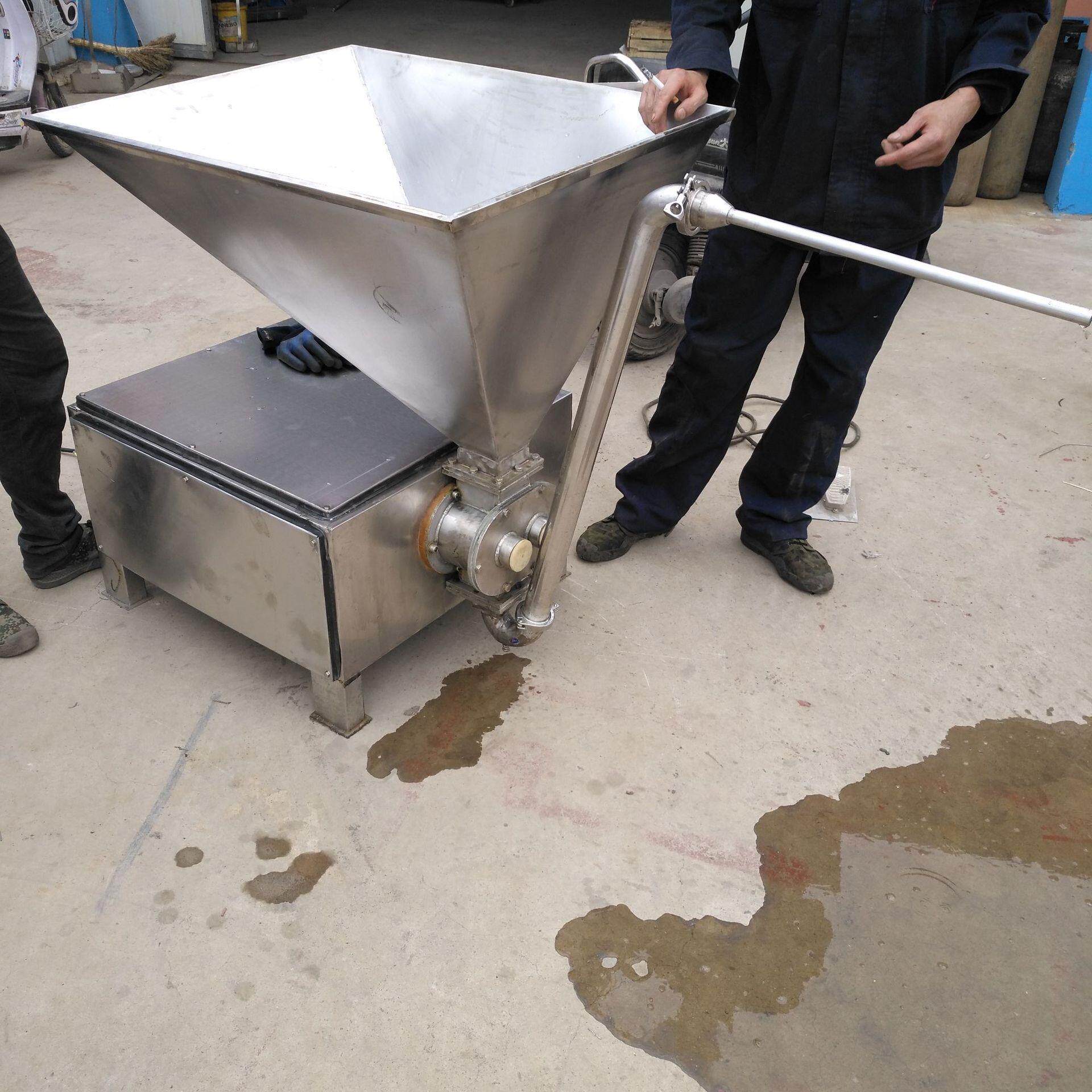 VKN齿轮灌多肠成机 锈钢香肠装肠设备 腊肠型机器 一不机用汇康机