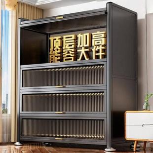 家用多层儿童收纳柜客厅杂物无甲醛置物储物柜子零食婴儿宝宝衣橱