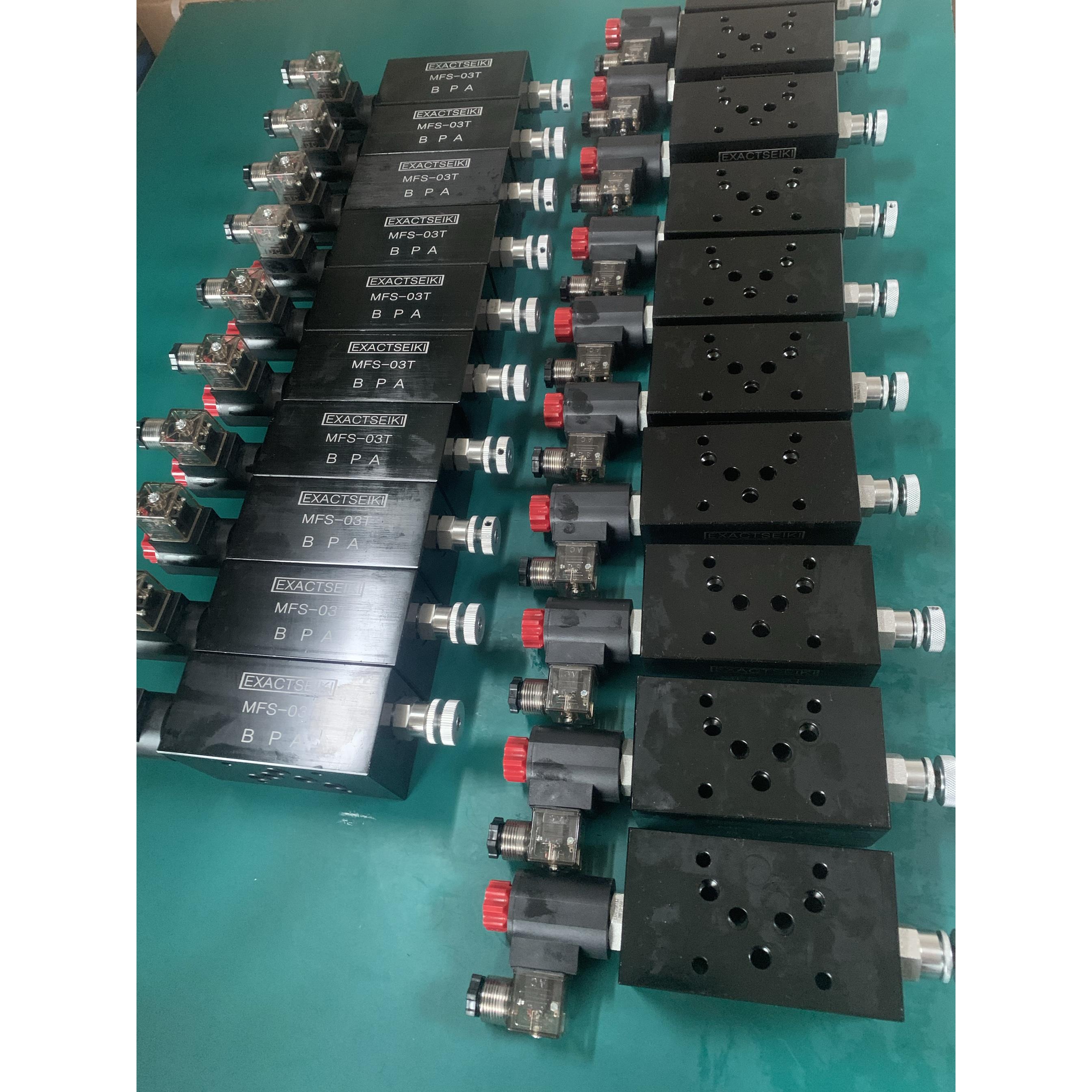 数控机床专用 液压叠加式电磁调速阀MFS-02T/MFST-03流量阀