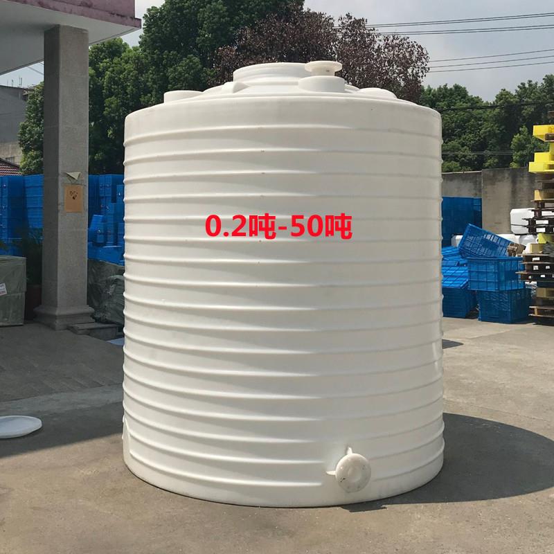 6立方全新料灭藻剂储存桶8T10吨消泡剂塑料桶15吨沉淀剂牛筋桶