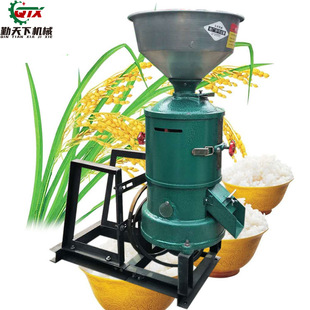 粮食加工砂轮大米碾米机  中小型玉米豆类谷子小麦脱皮机