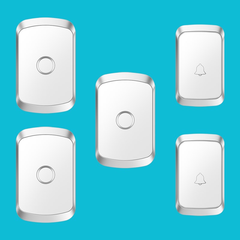 门铃家用无线超远距离二拖三入户门钟老人呼叫器防盗门电子遥控铃