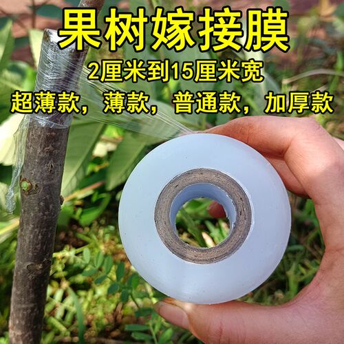 加厚超薄215cm农用嫁接v专用膜园林果树花卉自粘免打结嫁接缠绕