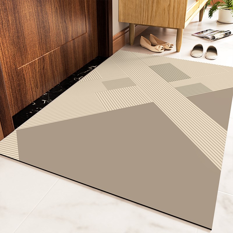 高端入户门地垫可裁剪室内玄关地毯免洗可擦门垫进V门耐脏门口脚