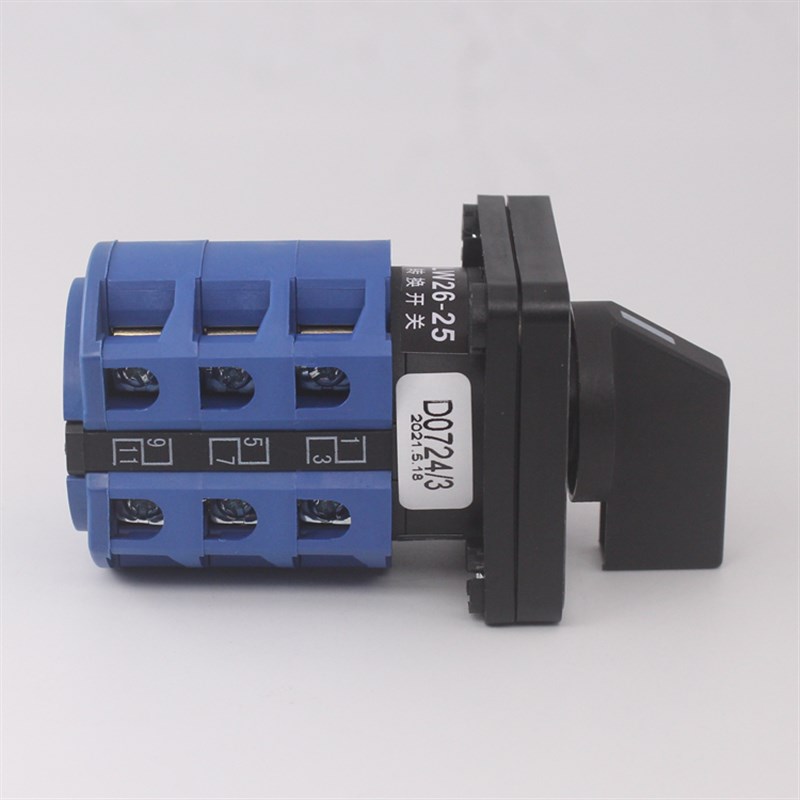 LW26-25 D0724/3三路两线电机主备电源切换25A三选一万能转换开关