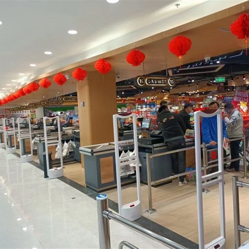 超市防盗报警器服装店铺申维热卖声磁门禁声光感应器母婴店安检门