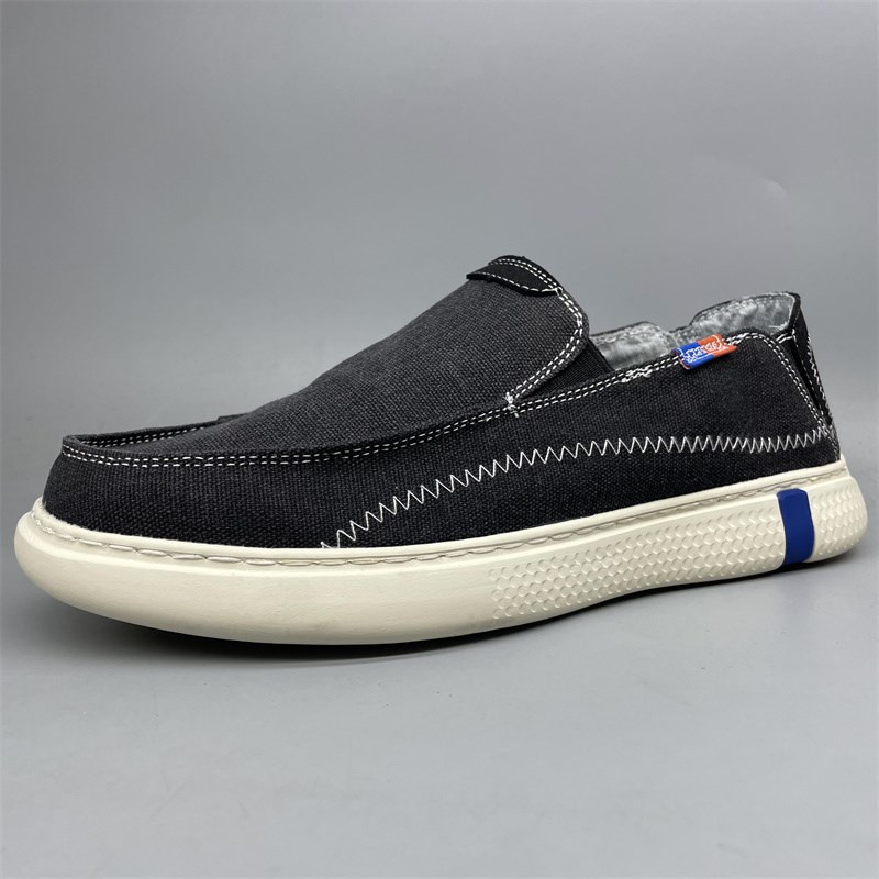 捡漏高品质实体店150元撤柜四季透气布鞋轻软防滑一脚蹬休闲男鞋
