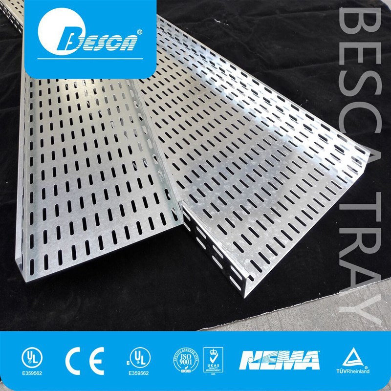 热镀锌托盘式 电缆桥架 镀锌桥架 金属线槽走线架