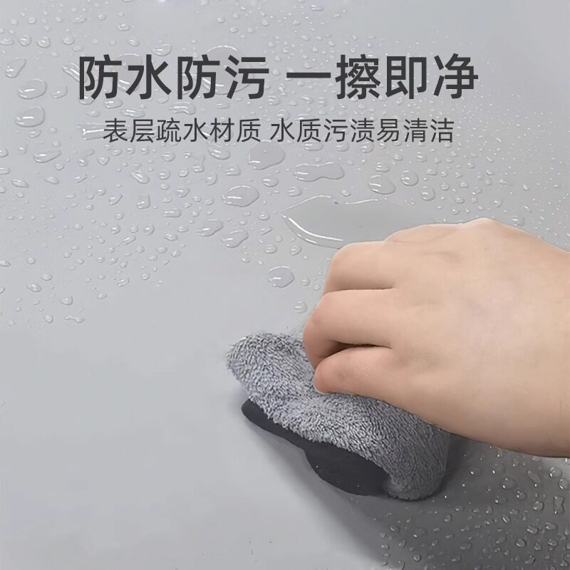 加厚肤感膜贴纸翻新家具衣柜子柜门改色贴膜橱柜桌面防水防油自粘