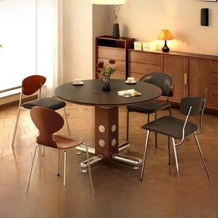 中世纪圆桌覆古小公寓金属伯格圆桌圆桌圆桌餐桌斯堪的纳维亚包豪