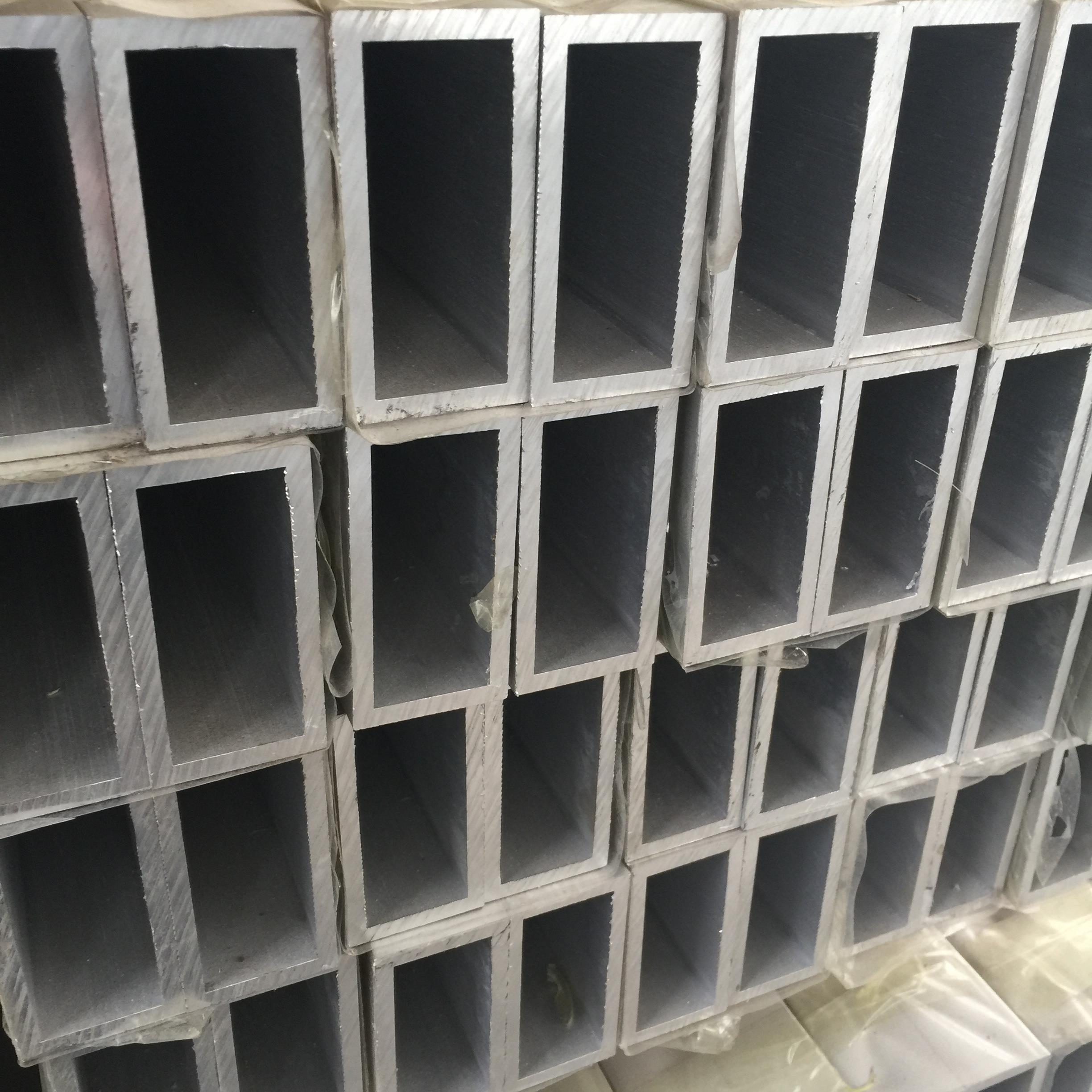 现货铝合金方管扁管型材500*400*200*150*100*50*60*76*44*25*38