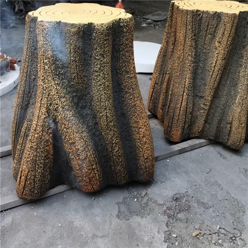 彷真老树根树桩拍摄照相馆道具橱窗泡沫墩石头儿童话剧影视舞台演