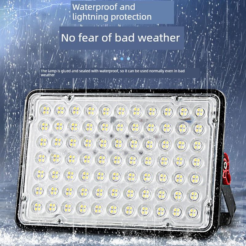 Led泛光灯100W200瓦户外防水工程探照灯聚光灯仓库工厂车间照明