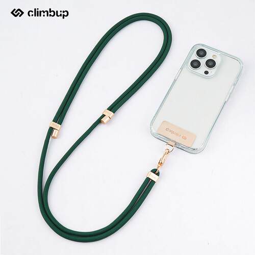Climbup6mm手机挂绳挂颈斜挎可背伸缩调节手机保护壳电话挂绳防丢
