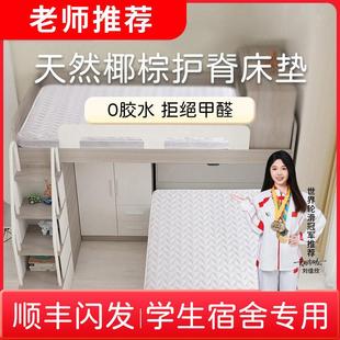 床垫宿舍学生单人专用椰棕垫上下铺寝室住宿软垫住校防潮褥子1米5