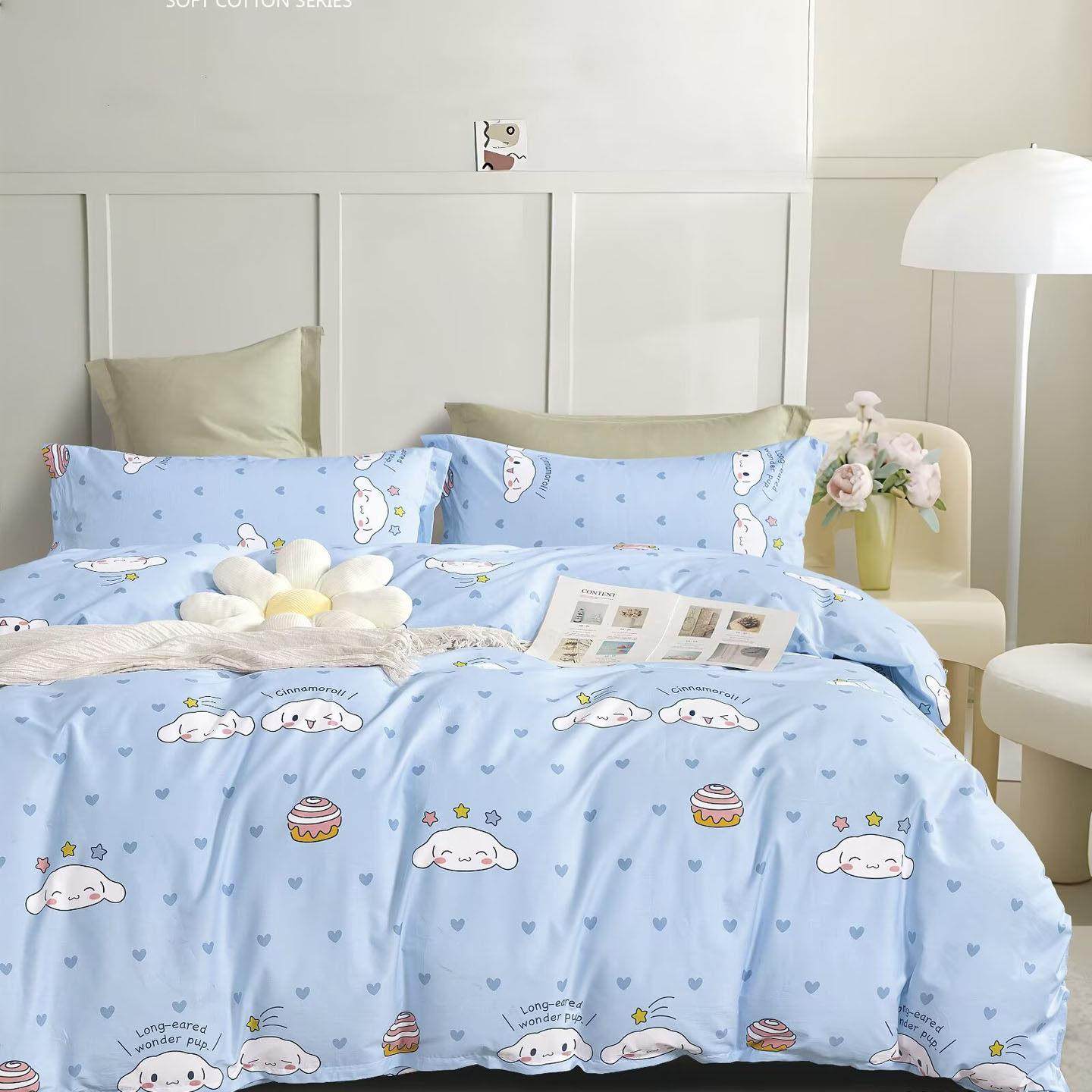 婴儿童被套单件 全棉卡通被罩宝宝小孩幼儿园床垫褥子套纯棉垫套