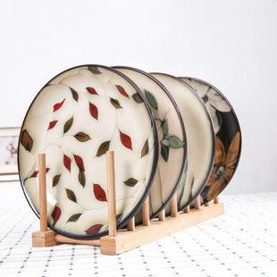 陶瓷盘家用创意个性 点心盘组合餐具 菜盘深汤盘碗碟好看 盘子日式