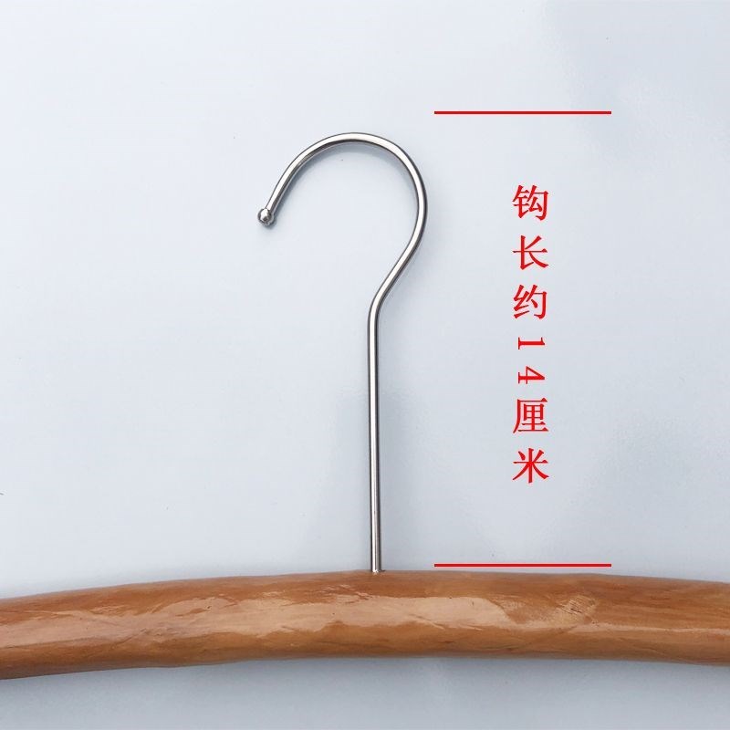 创意原木a衣架裤架树枝衣架晒衣架民宿用品个Q性竹子衣架实木衣撑