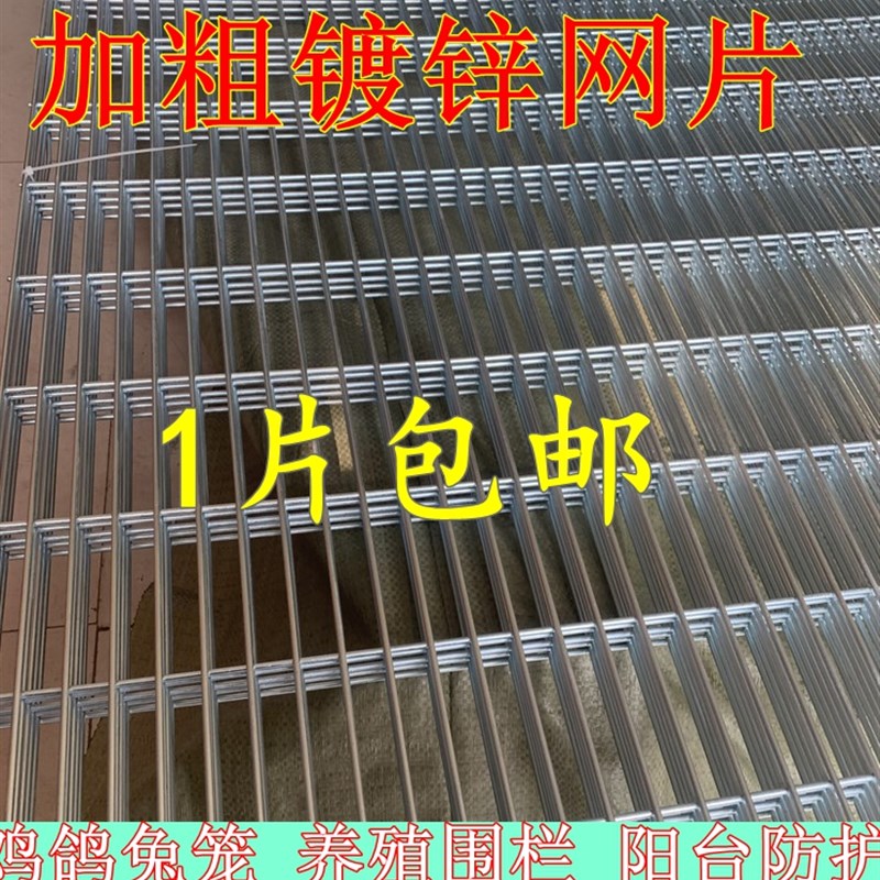 镀锌铁丝网钢丝电焊网片养殖网家用防护围栏铁网格网网片鸽棚狗笼