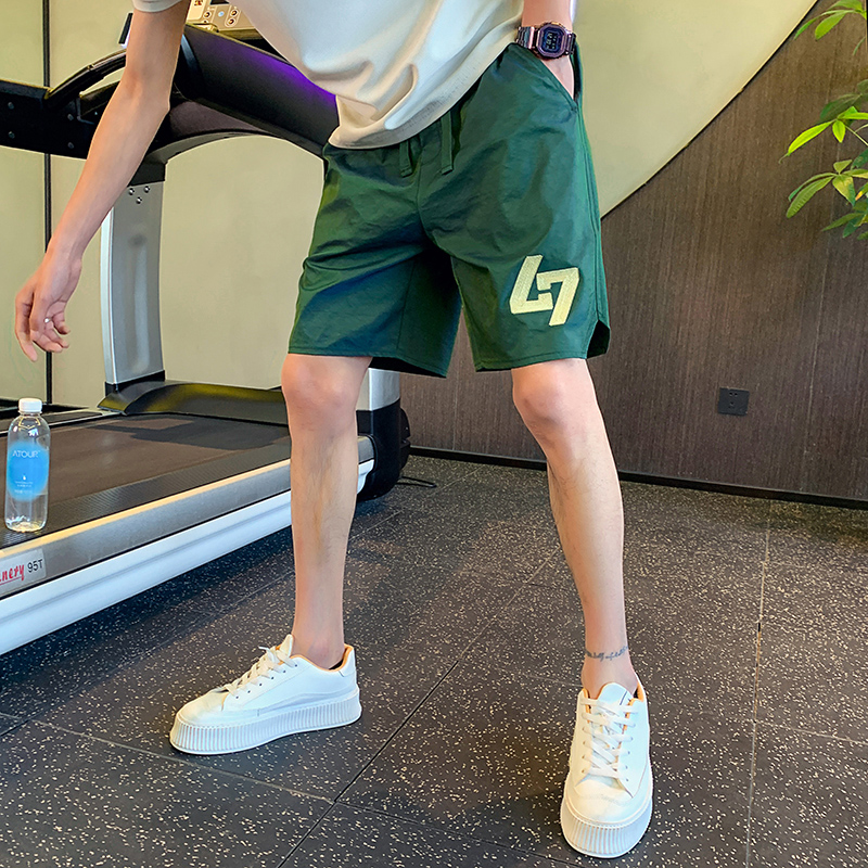 裤子男款夏季短裤男士2024新款潮牌薄款宽松五分裤百搭运动休闲裤