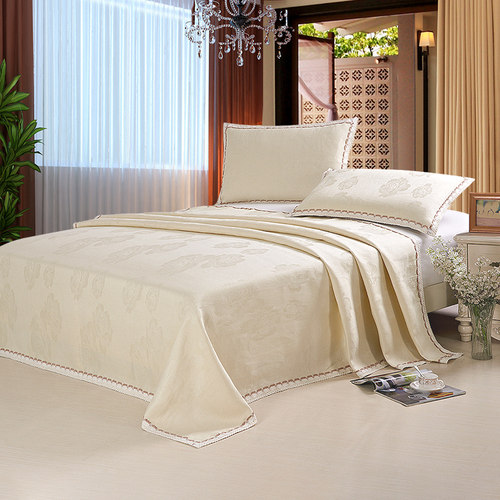 100%纯汉麻凉席三件套1.8米床单双人加厚母婴亚麻空调软夏凉席子