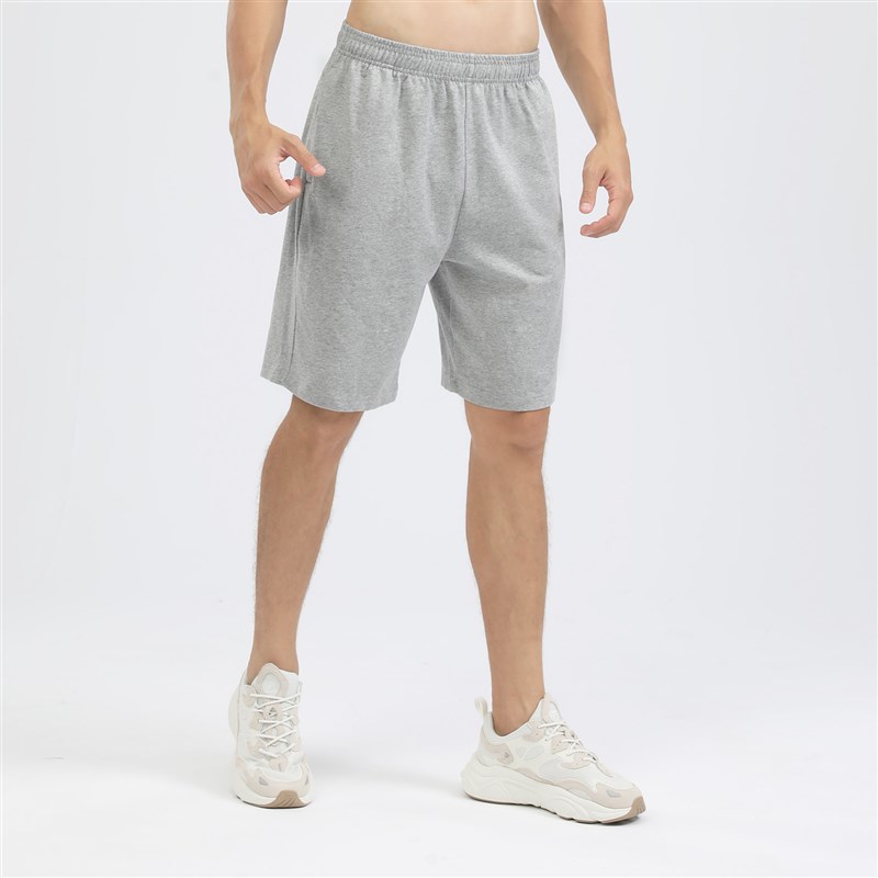 330克重磅春夏男女纯棉短v裤休闲运动宽松中裤美式篮球跑步5分裤