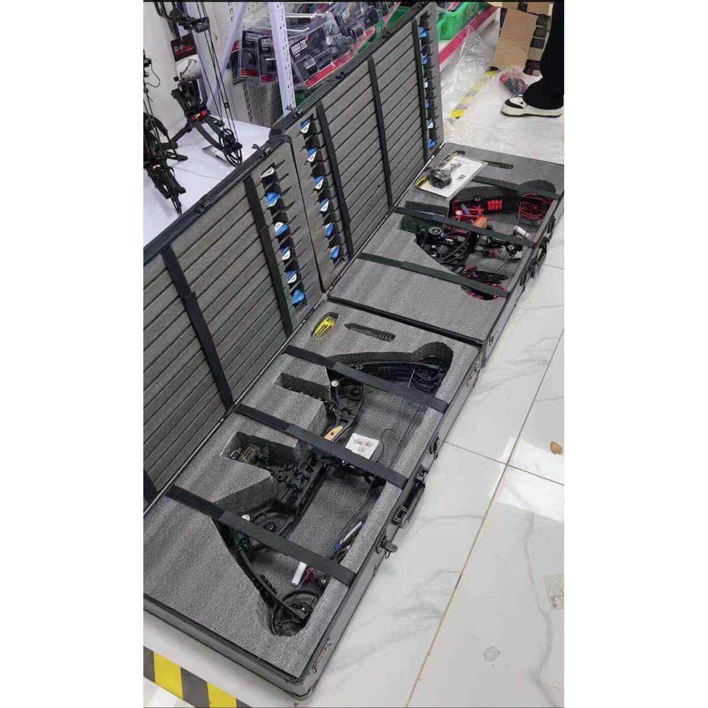 弓箭箱包覆合弓铝合金箱弓箭箱收纳箱五金工具箱定制