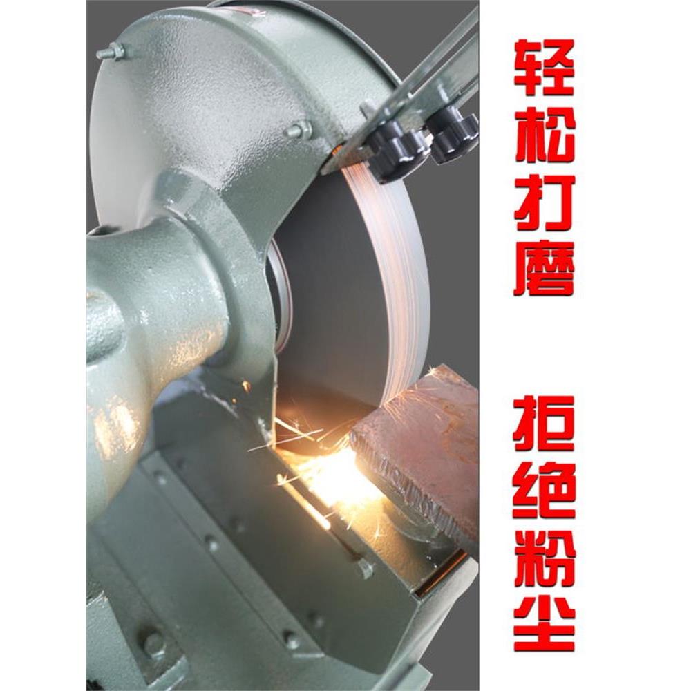 西湖环保除尘式砂轮机研磨机工业磨刀机吸尘沙轮机MC3025标准型