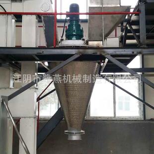供应双螺杆锥形混合机饲料混合机化工饲料无死角混合搅拌设备