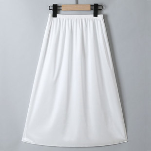 裙子内衬女夏汉服衬裙内搭打底半身裙防走光薄款A字安全短裙里衬
