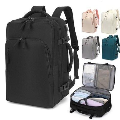 新款双肩包多功能大容量电脑包男手提登机行李箱包女40升旅行背包