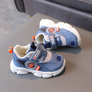 皮面儿童运动鞋 2021新款 男童鞋 女童鞋 潮 宝宝老爹鞋 5岁春秋冬季