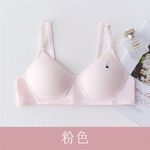 夏季薄款发育青春期少女款内衣z初中生高中生内衣女童纯棉运动文