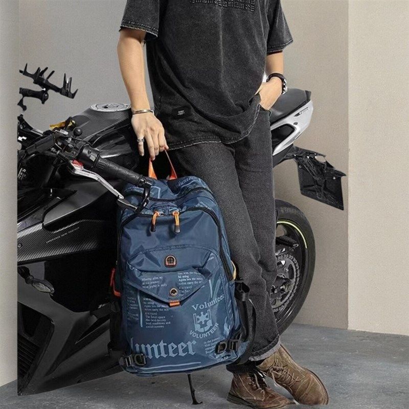 双肩包男长途旅游户外背包学生书包电脑包旅行轻便大容量防水男包,箱包皮具/热销女包/男包,双肩背包,淘宝优惠券,粉丝福利购,淘宝优惠卷