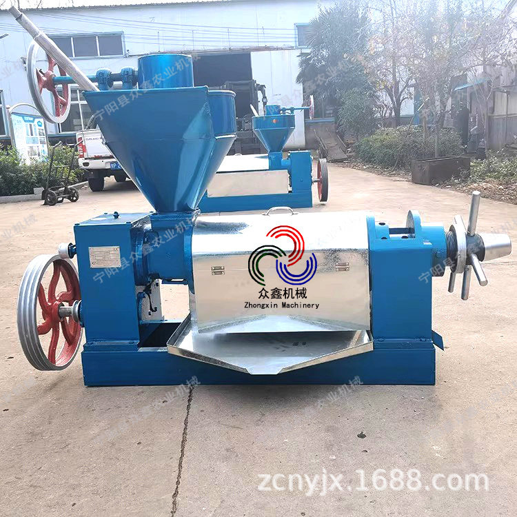 现货供应110型榨油机螺旋榨油机花生大豆冷榨油厂榨油机压榨设备