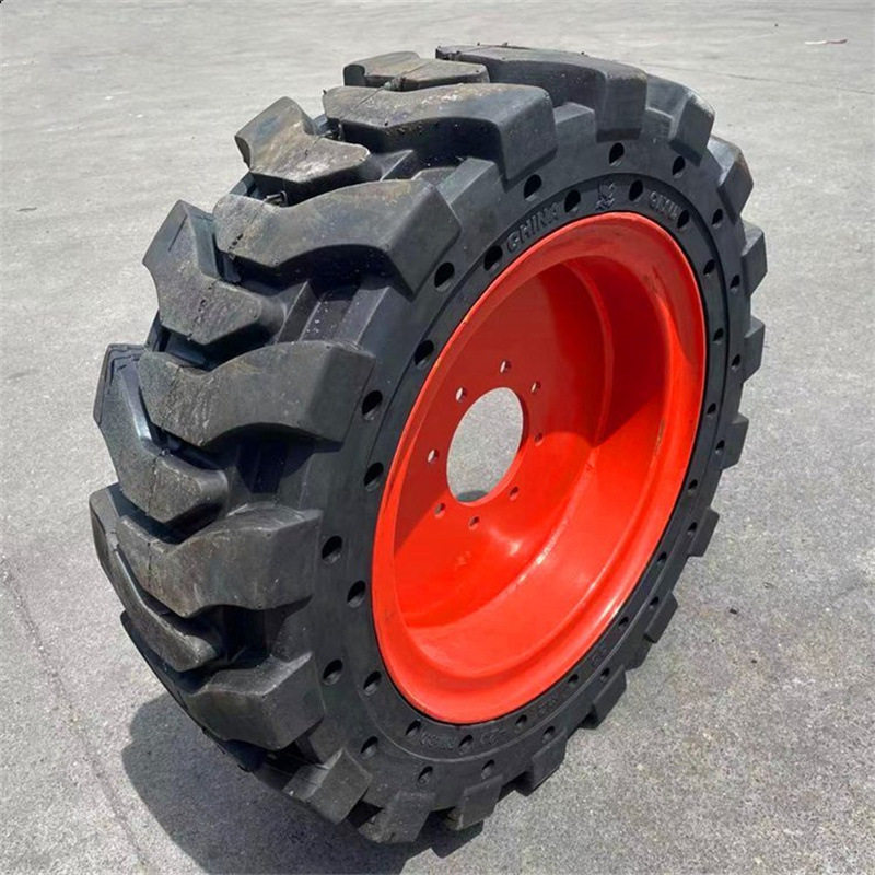 压配式实心轮胎型号全铲运机轮胎 矿井专用压配式耐磨实心胎
