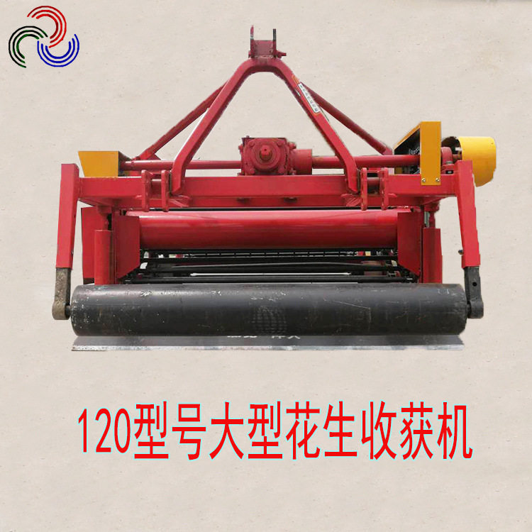 河南大型花生收获机批发花生摘果机自动捡拾花生收果机花生收割机