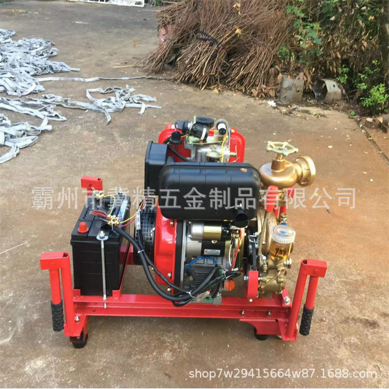 65CWY-40船用应急消防泵移动便携式电启动柴油机消防水泵CCS船检