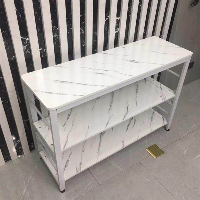 厨房长桌切菜台多层微波炉架多功能家用备餐工作台简易收纳窄边柜