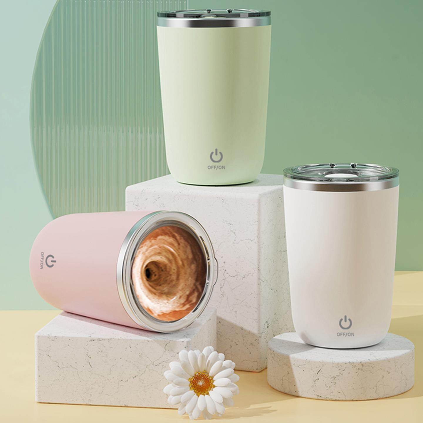 自动搅拌杯充电款牛奶咖啡杯懒人电动不锈钢杯子磁力便携旋转水杯,餐饮具,搅拌杯,淘宝优惠券,粉丝福利购,淘宝优惠卷