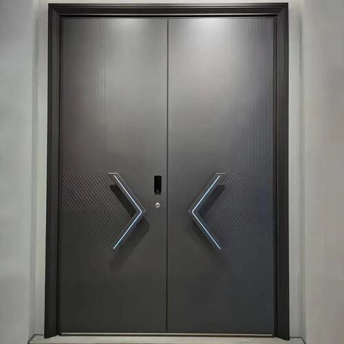 别墅大门进户门双门农村自建房大门家用铸铝入户庭院门防盗定制