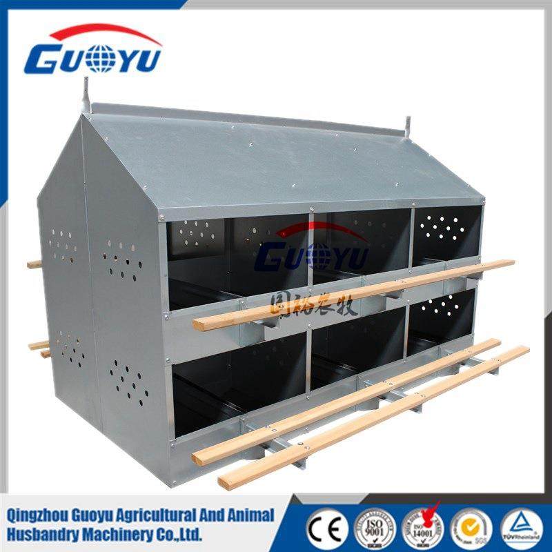 种鸡产蛋箱鸡用下蛋箱两层鸡产蛋屋鸡繁殖蛋巢