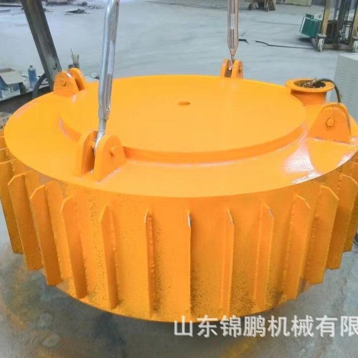 电磁除铁器RCDB悬挂式强磁除铁器工业电磁吸盘除铁器圆盘式