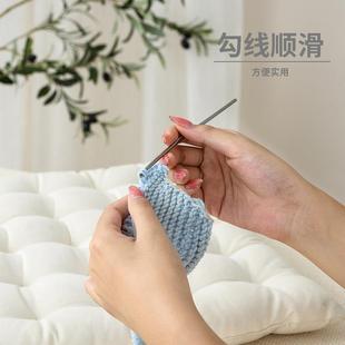 编织玩偶毛线12种粗细diyX编手钩织工具 织工打磨无套钩针柄装