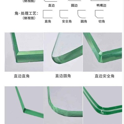 青岛钢化玻璃厂制作安装钢化浮法平板玻璃镜子烤漆中空变光玻璃
