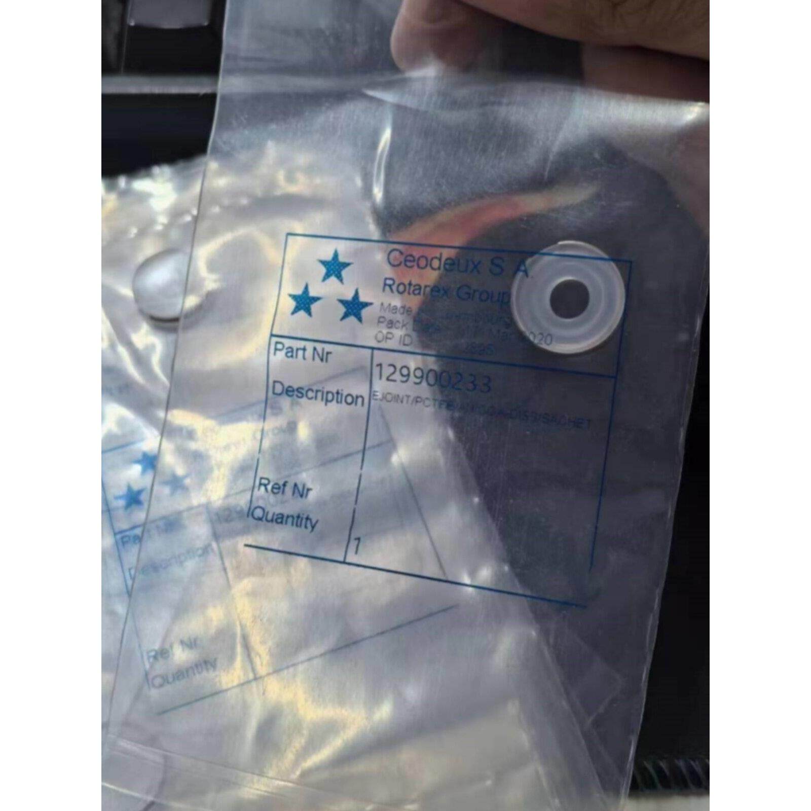 罗达莱克斯rotarex钢瓶垫片DISS三氟垫片129900233 30-PC-0-PX