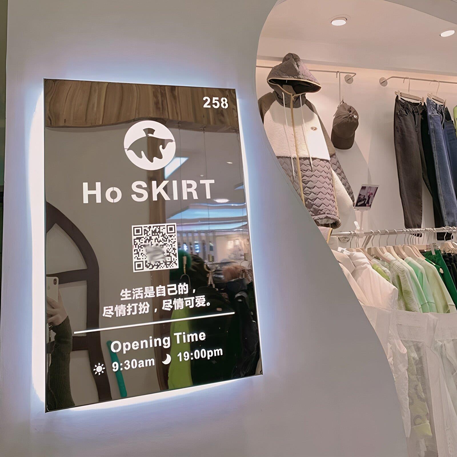 灯箱广告牌LED创意不锈钢镜面镂空灯箱个性发光招牌灯箱门头定制