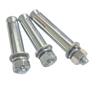 国标膨胀螺丝大全镀锌l加长外膨胀螺栓拉爆铁膨胀管M6M8M10M12M18